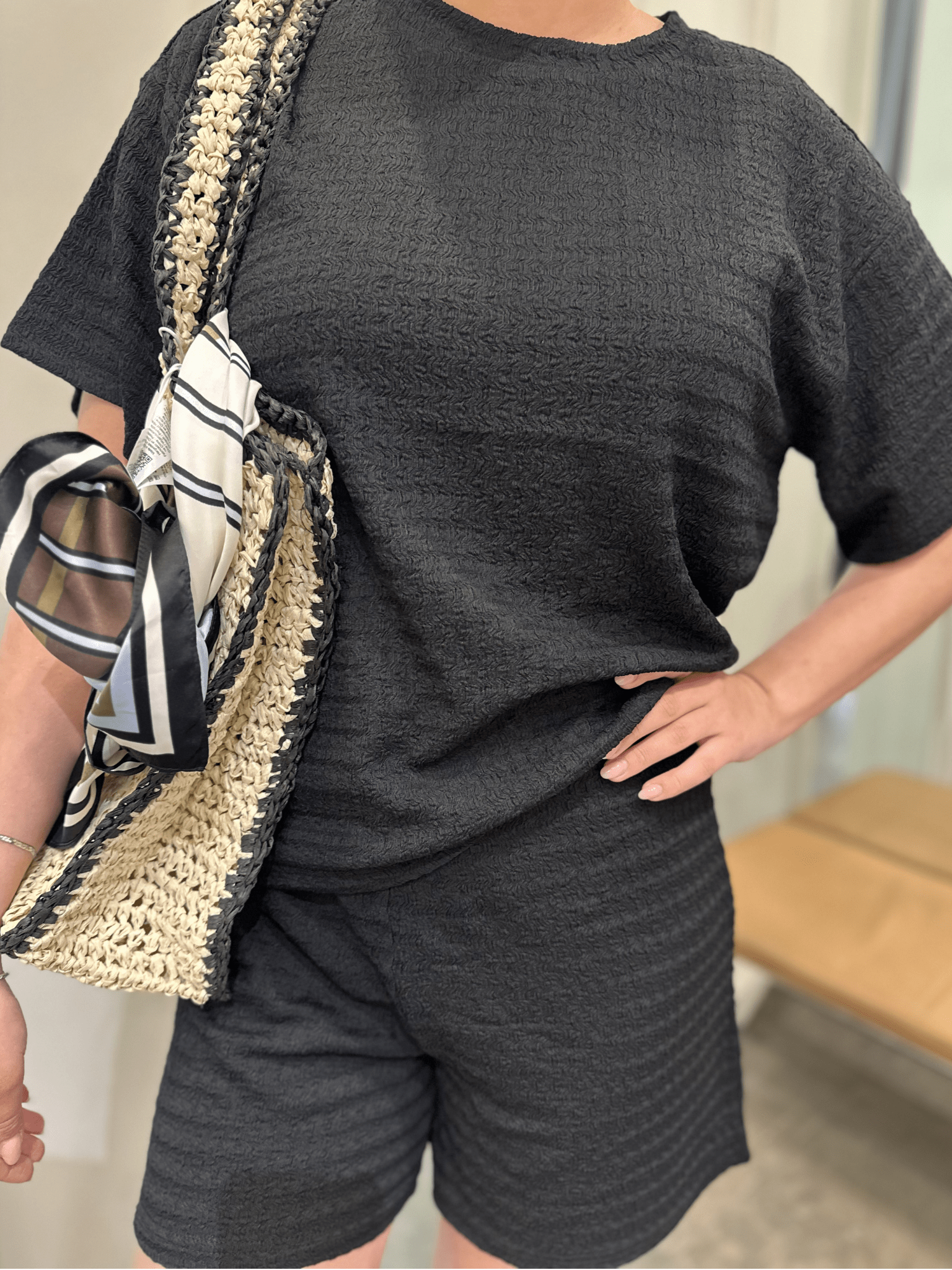 PCGRACE T-Shirt - Black - VERO MODA & VILA Bergvik